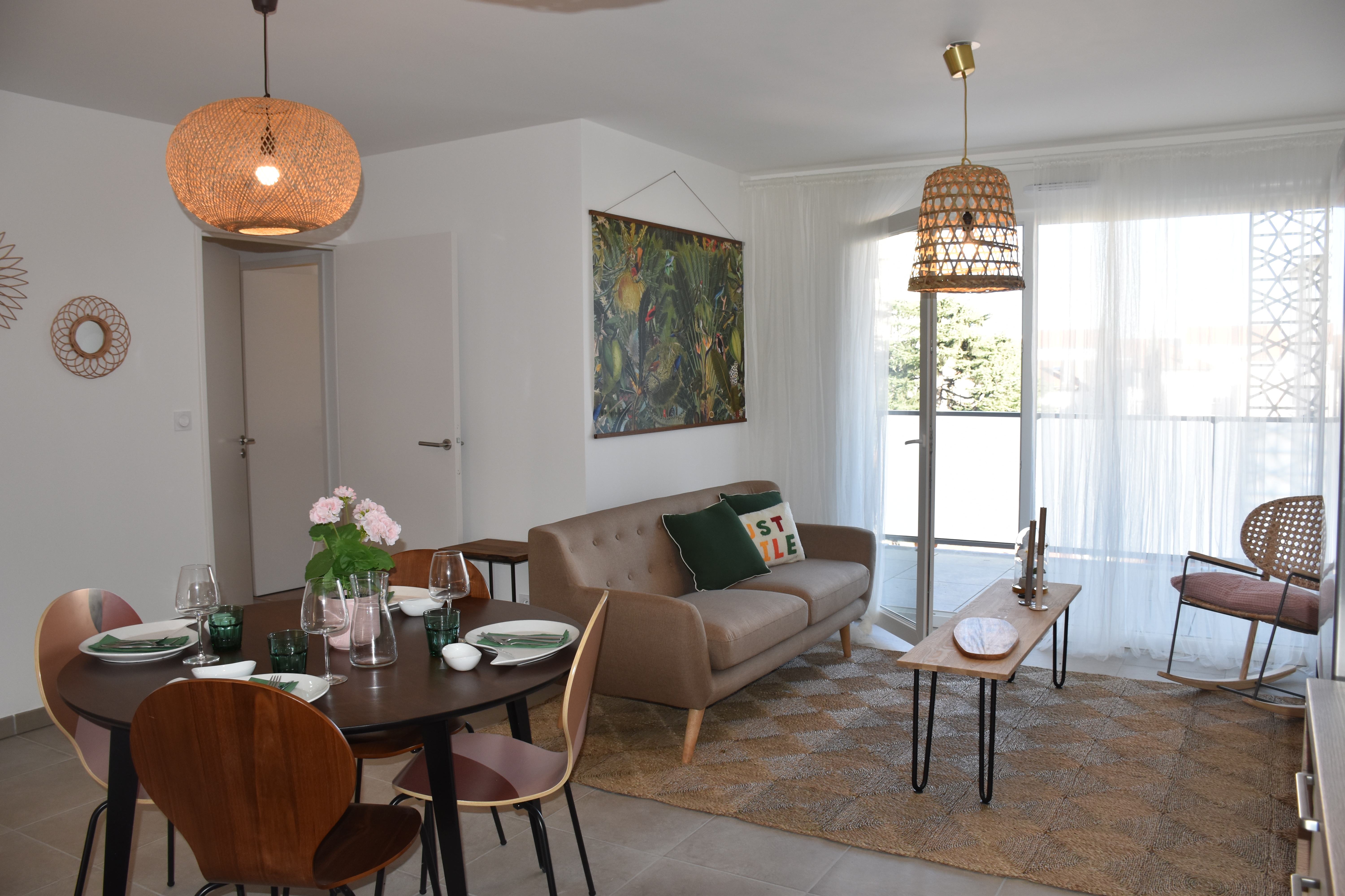 Appartement décoré