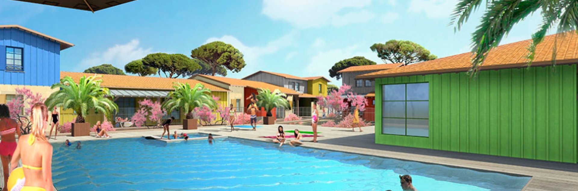 LE CLOS DES TAMARIS - Web - Perspective principale