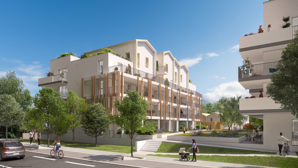LE JARDIN DE CHARLES - perspective exterieur