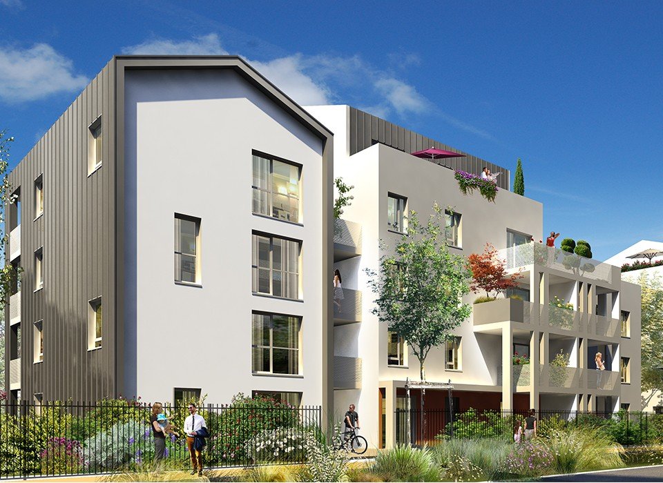 OASIS PARC - L'APARTE - TRANCHE 1 - Web - Illustration